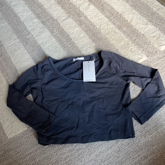 Stretch Sueded Neck Top in Eclipse
JOHN ELLIOTT - Picture 6 of 8